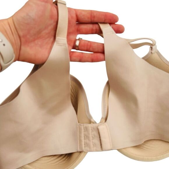 Soma vanishing back full coverage beige sand bra, size 36DD - Picture 6 of 7